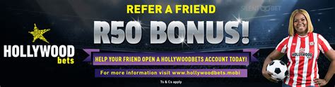 hollywoodbets referral bonus  At the time of writing, there are over ten active promotions available to returning clients, including accumulator profit boosts, refer-a-friend bonuses, and fests where you may pick the winners of sporting events to earn big cash payouts